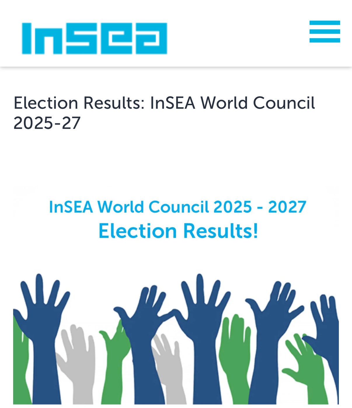 2025 – 2027 InSEA Dünya Konseyi Seçimi Yapıldı